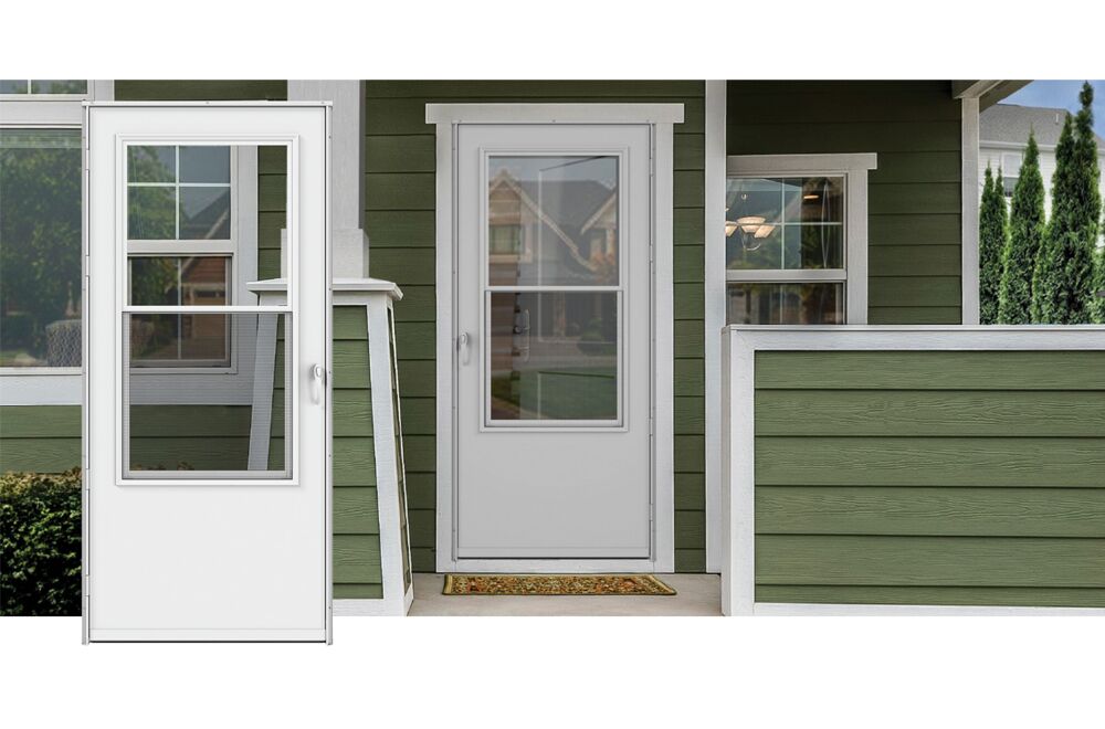 298ss larson storm door white 2