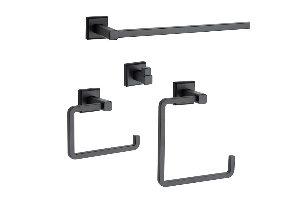 Taymor 02-B1752BLK_Ultra_Black_4_pc_set