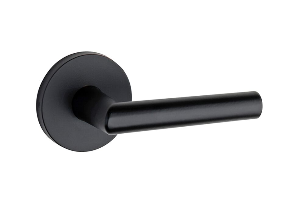 Taymor Cross_Flow_-_Lever_-_Passage_-_Matte_Black 1