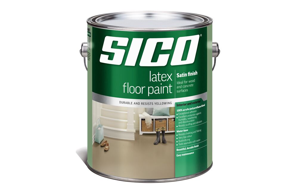 SICO FLOORS INT & EXT - SATIN BASE-1 INTERIOR - 3.78L