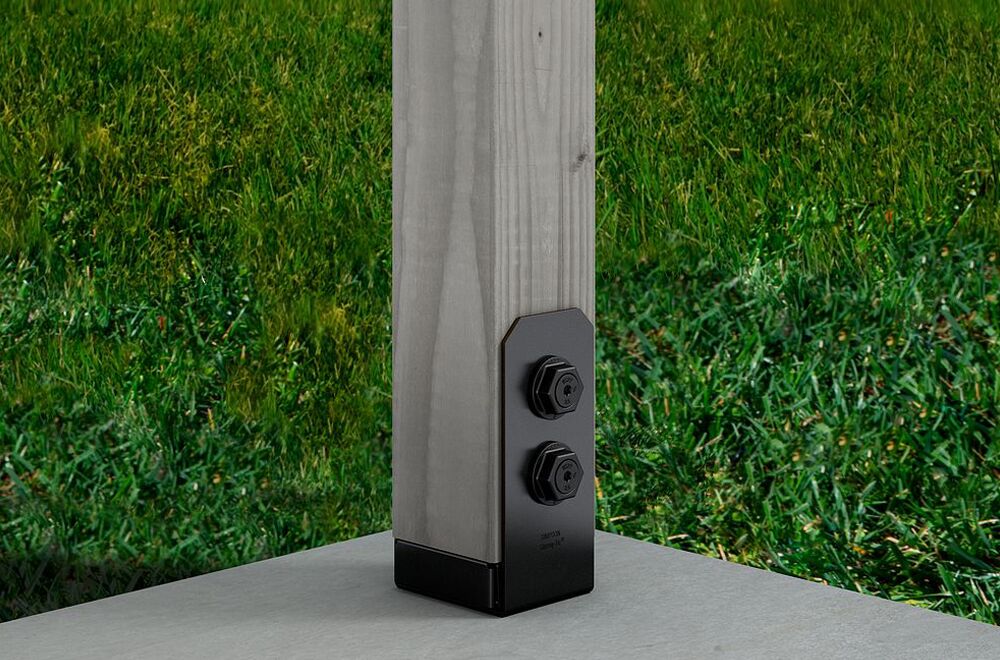 APVB44 OUTDOOR ACCENTS AVANT 4X4 POST BASE 2