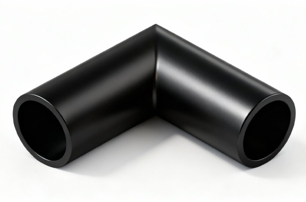 Vista ADA Round Hand Rail Component: 90 degree mitred wall return PB7583XB