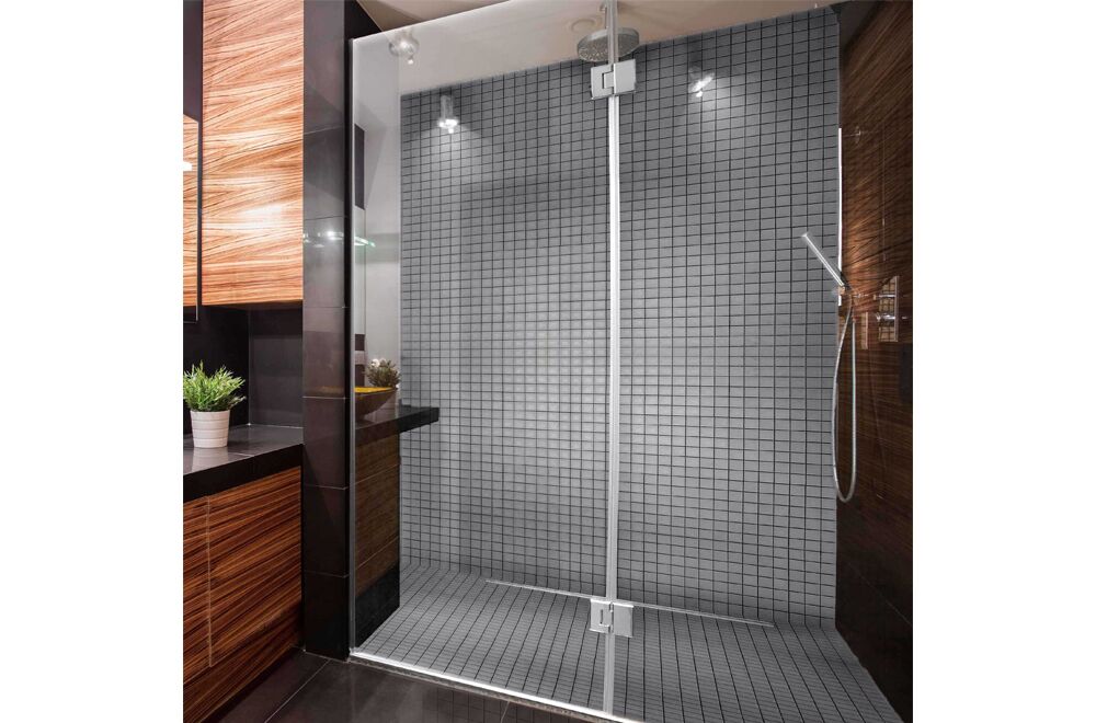 Essential 2x2 mesh mount tile cenere 1