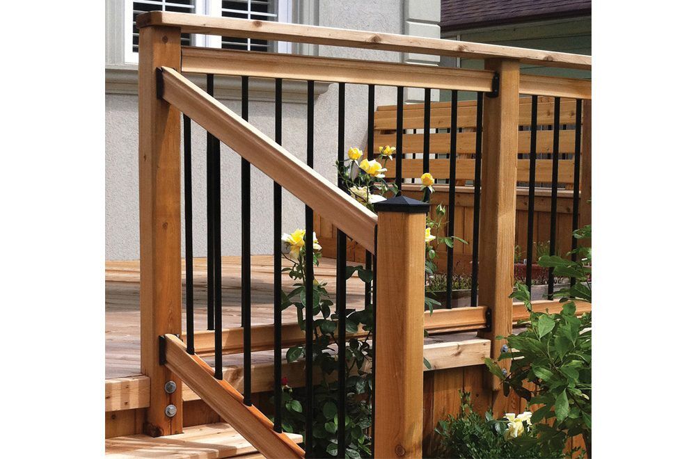 NUVO 42 INCH TRADITIONAL DECK RAILING KIT - 6FT RKB6 (1)