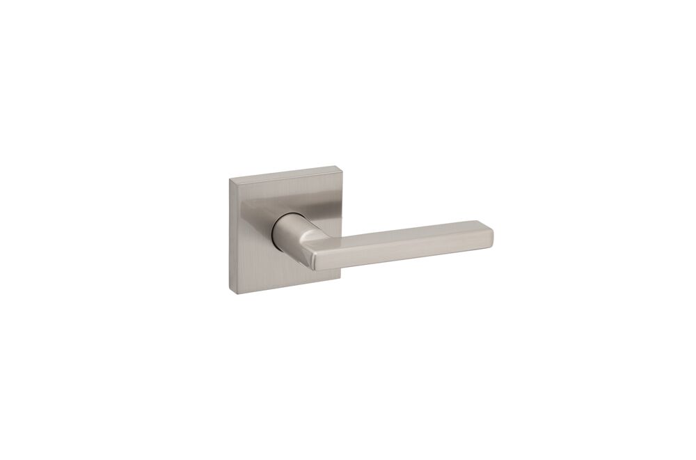 Weiser Halifax fire rated passage lever square satin nickel 2